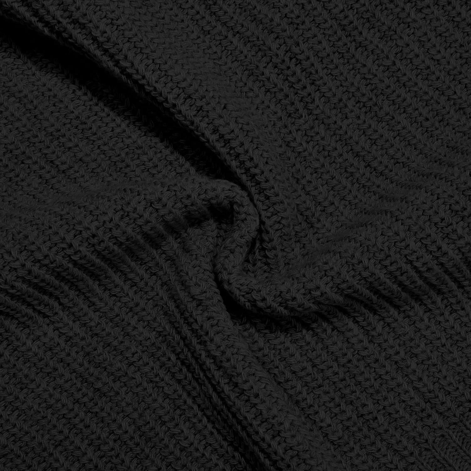Women's Solid Color French Style Sleeve Knitted Shawl Coat Women's Short Sweater Cardigan Cardigans for Women