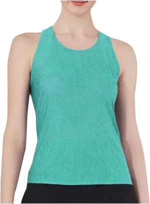 Womens Workout Tank Tops Summer Sleeveless Mesh Quick Dry Athletic Shirts Casual Fashion Solid Comfortable Blouse